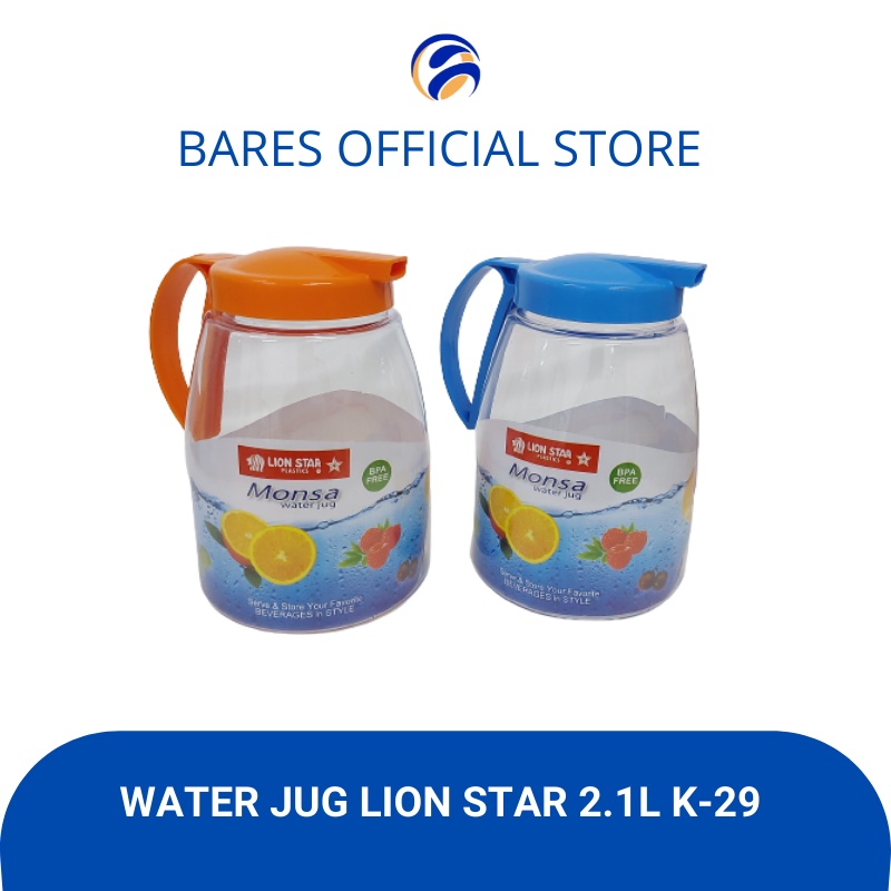 Teko Air Plastik Lion Star Water Jug Monsa 2,1 Liter