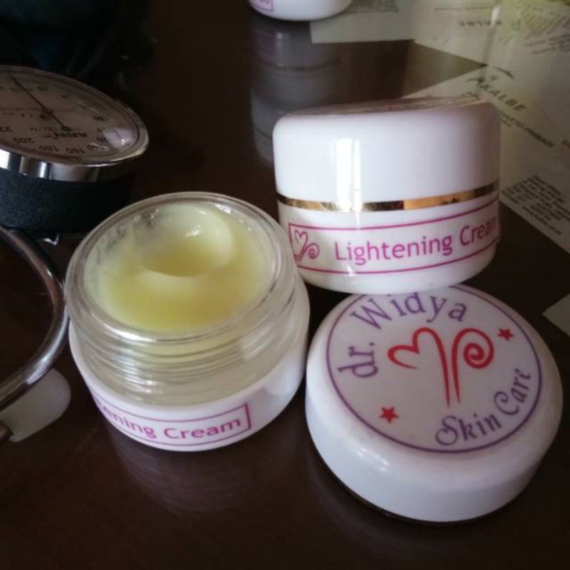 lightening cream/krim malam glowing ori dr.widya/pemutih dan glowing ampuh