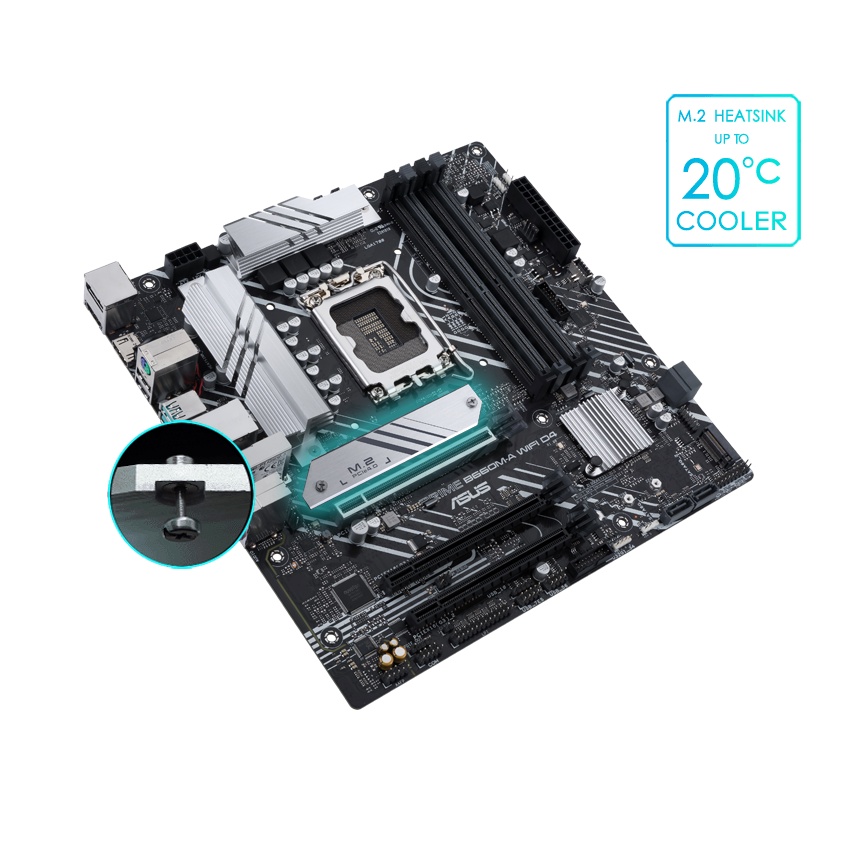 Motherboard ASUS PRIME B660M-A DDR4 WIFI Intel B660 LGA 1700 NAMPOL GAN