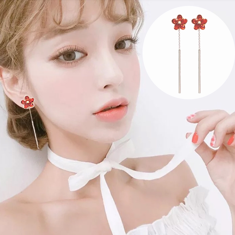 Anting panjang wanita model korea 380