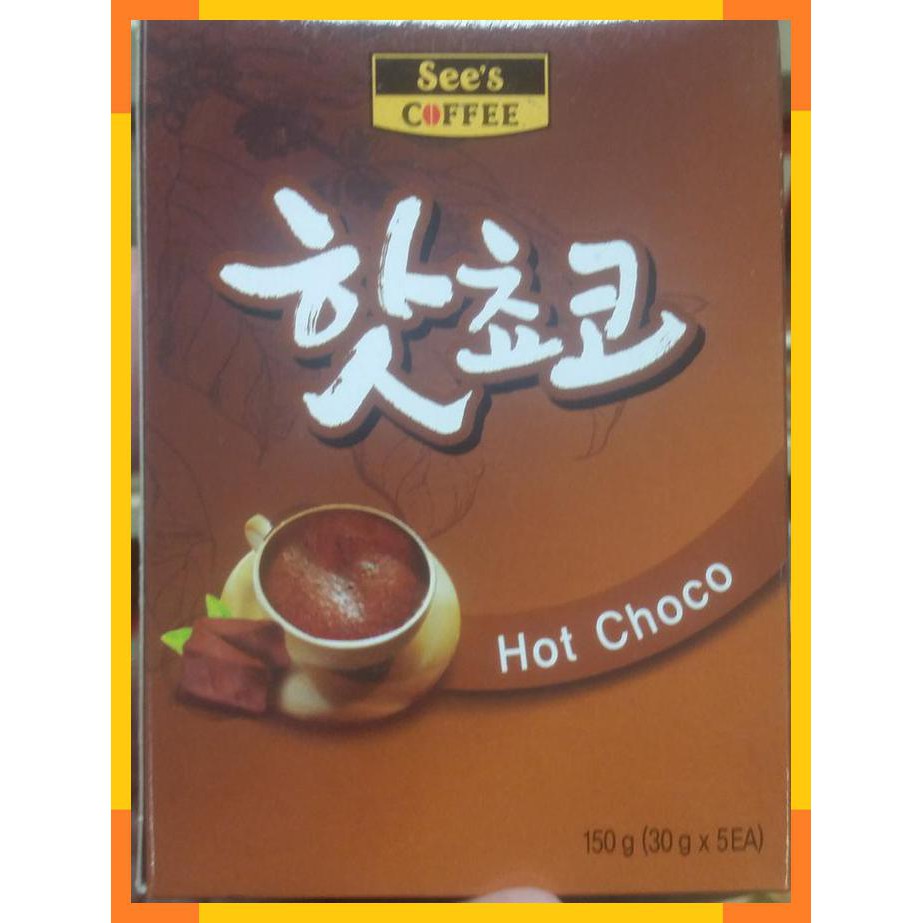 

Sees cofee | hot choco | isi 5 | 150 gram