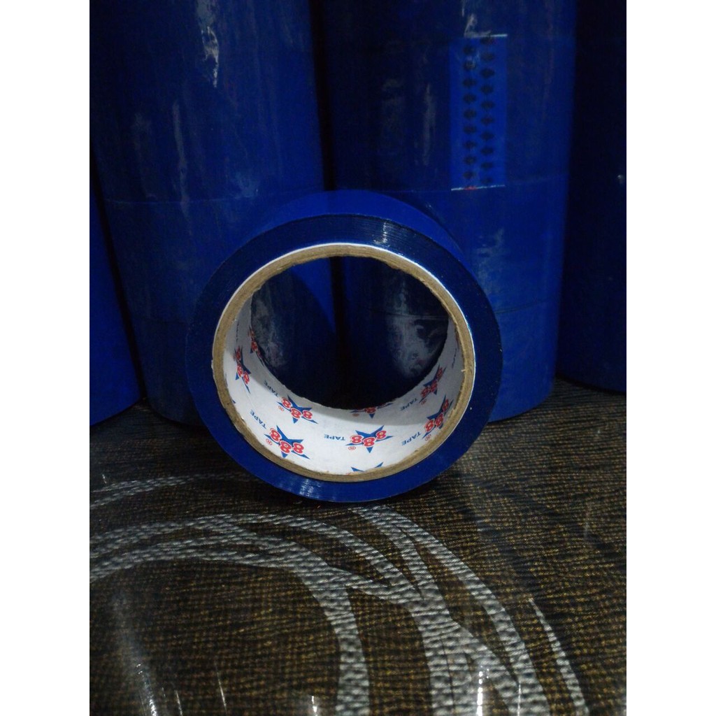 

LAKBAN WARNA BIRU / OPP TAPE 48 mm X 50 METER