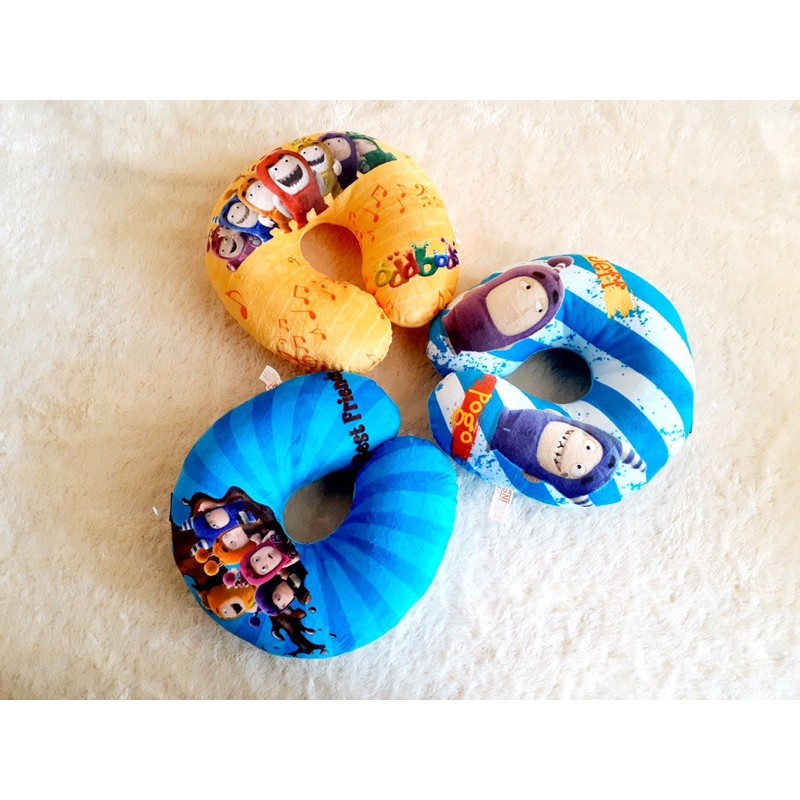 Bantal Leher ODDBODS, Bantal Leher print ODDBODS