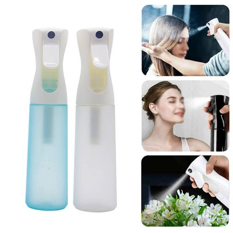 [300ml Large Empty Refillable Perfume Bottle] [Frosted high-pressure Hairdressing Spray Bottles] [Essential Oils, Perfume Traveling and Outgoing Portable Container][Hairdressing Tools]