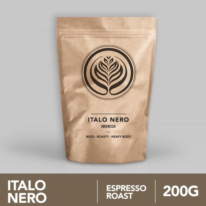 

Italo Nero 200g - Biji Kopi Arabika 200gr | Coffeenatics