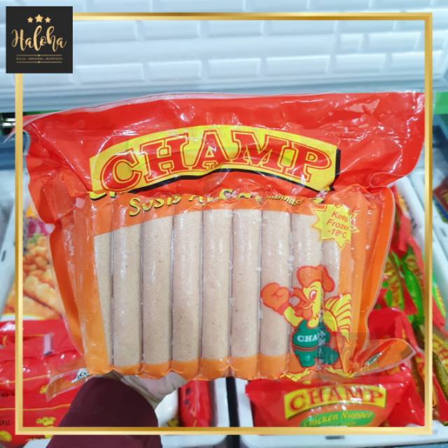 Champ Sosis Ayam / Chicken Sausage 1 Kg isi 40