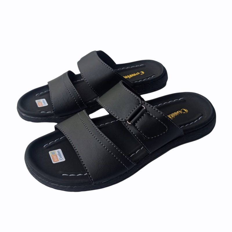 Sandal Selop Pria | Sanda Kasul Pria | Sandal Kulit Pria | Sandal Slide Pria | Sandal Pria Selop