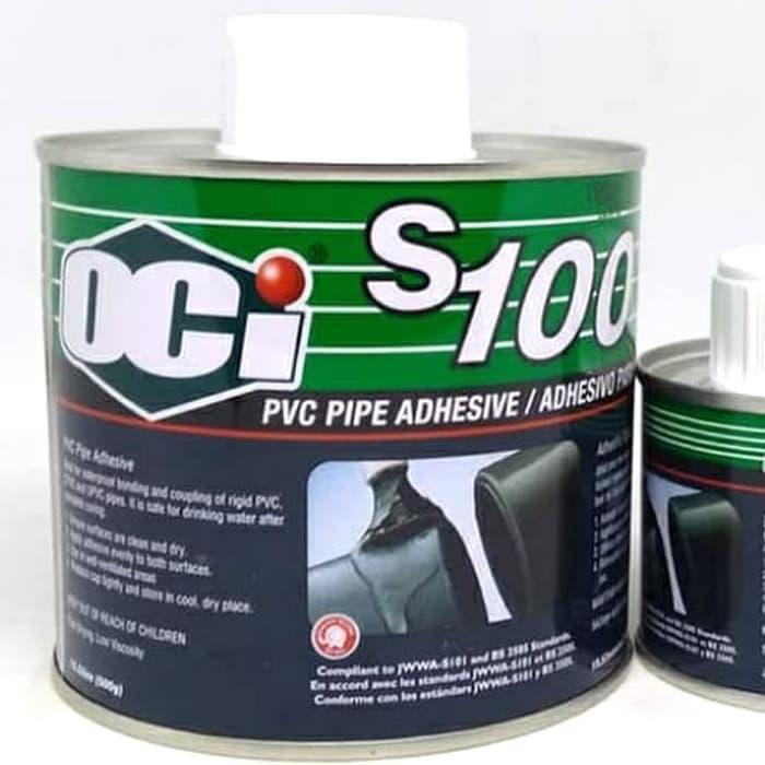 

Termurah Lem Pipa/Lem Pvc Oci S100 Kemasan Kaleng Isi 500Gr - Clear Harga Bersahabat