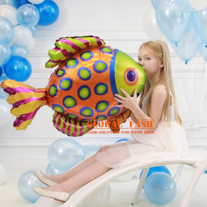 balon foil ikan kembung jumbo / balon animal sea / balon ikan kembung
