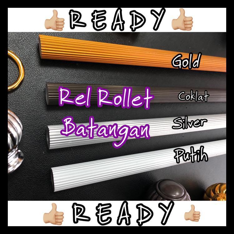 Rel Gorden Rollet Batangan/ Rel Garis Gorden / Tiang Gorden Kode 89