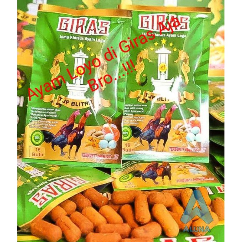 JAMU giras/jamu ayam laga/jamu ayam pucat/giras TJF BLITAR