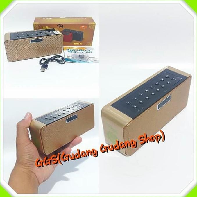 Music Box Bluetooth Rhimoa RH107 Plus Memori Murottal 16 Gb - Speaker