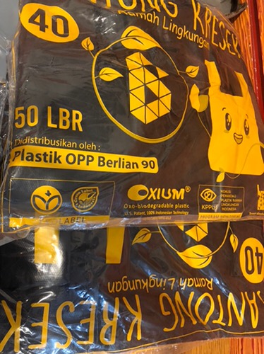 Kantong Plastik Kresek Putih Ukuran 15 Termurah 500 Gram