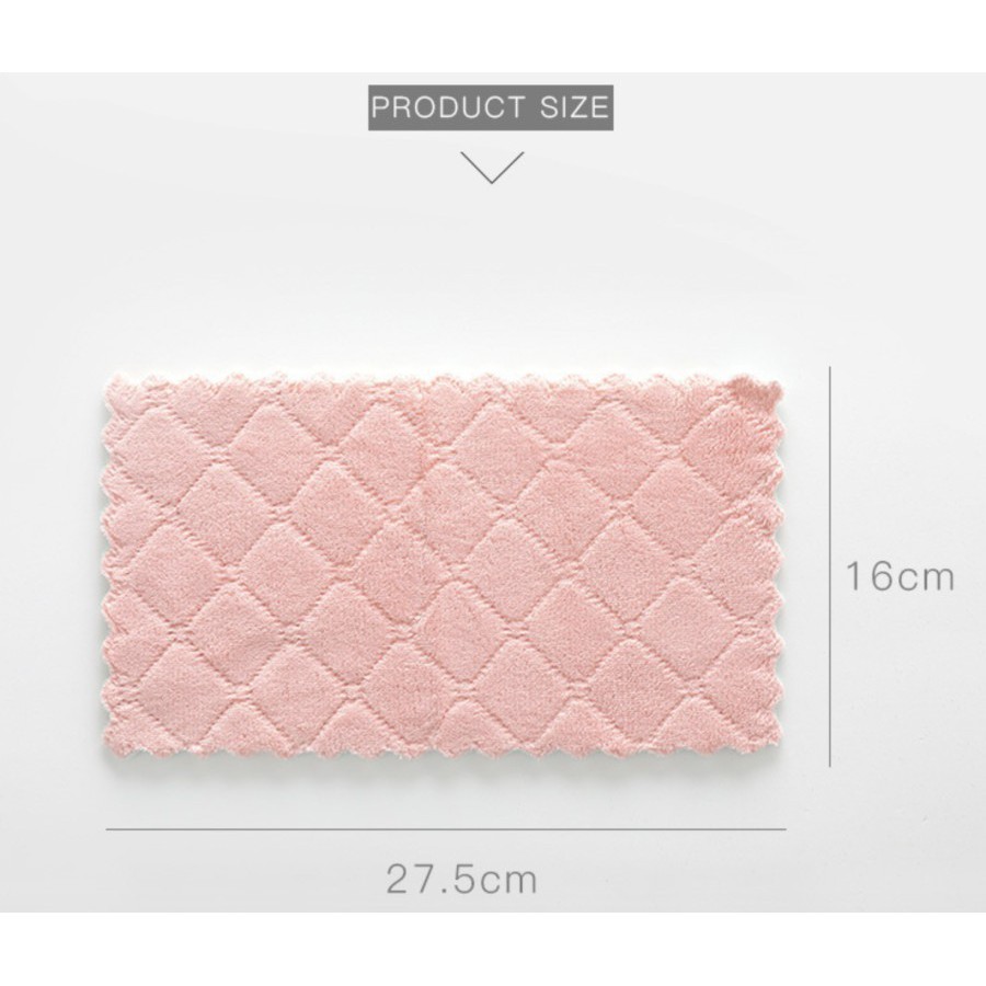 KAIN LAP PIRING ANTI MINYAK BAHAN MICROFIBER / KAIN LAP ANTI MINYAK / LAP CUCI PIRING
