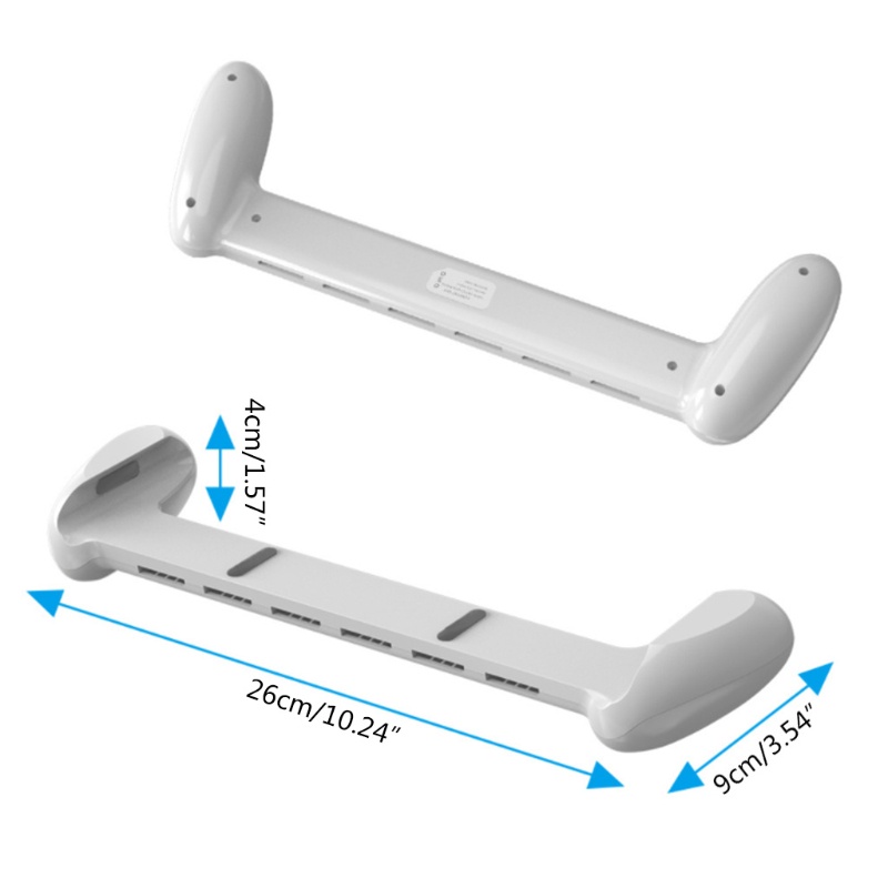 Btsg Replaceable Hand Grip Stand For Switch Model OLED Nyaman Ergonomis Hard ABS Grip Holder Untuk Switch OLED Access