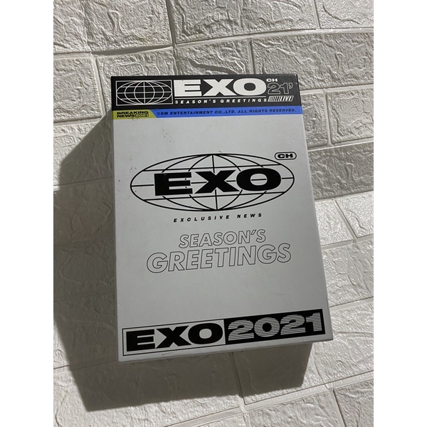 BOX ONLY EXO 2021 SEASON'S GREETINGS+BENE CHEN APPLEMUS