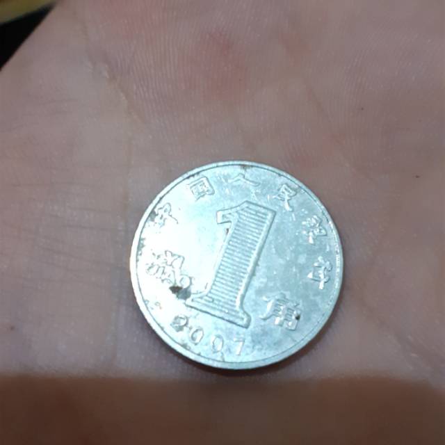 Uang china 1 jiao 2001