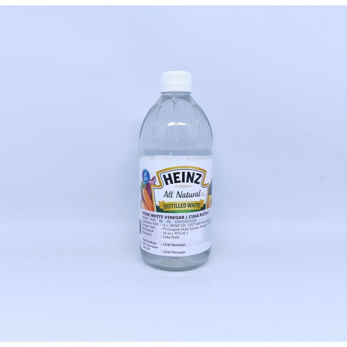 

HEINZ DISTILLED WHITE VINEGAR CUKA PUTIH 473ML