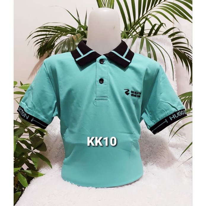 Kaos Kerah Anak Laki HG Selection Original - hs selection kids