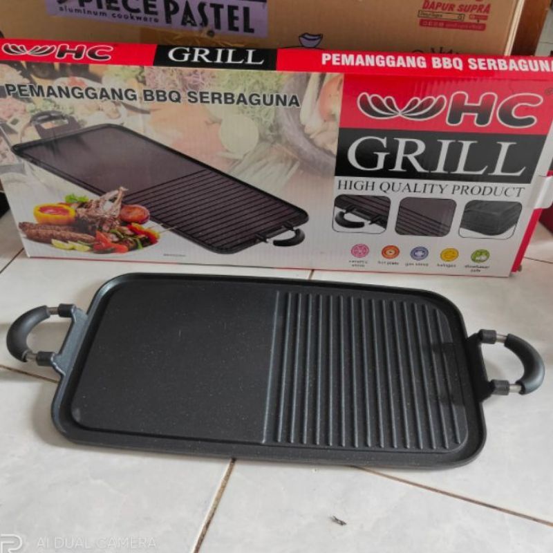 ALAT PANGGANG HC GRILL PAN BBQ TEFLON ANTI LENGKET