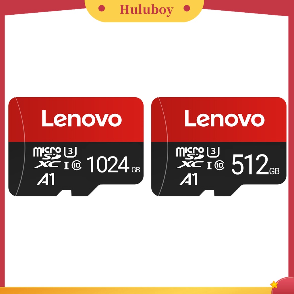 (Huluboy) Lenovo Memory Card TF 512GB 1TB Ultra Tipis Anti Air Untuk Kamera