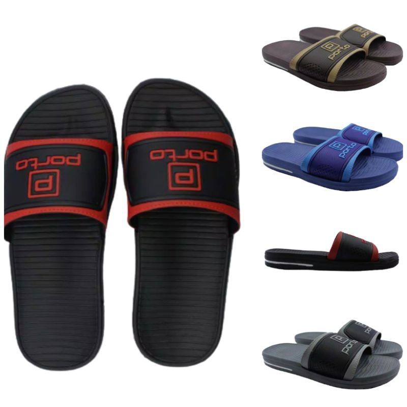 Sandal Slop / Sandal Karet / Sendal Jepit Pria Porto 1011 M