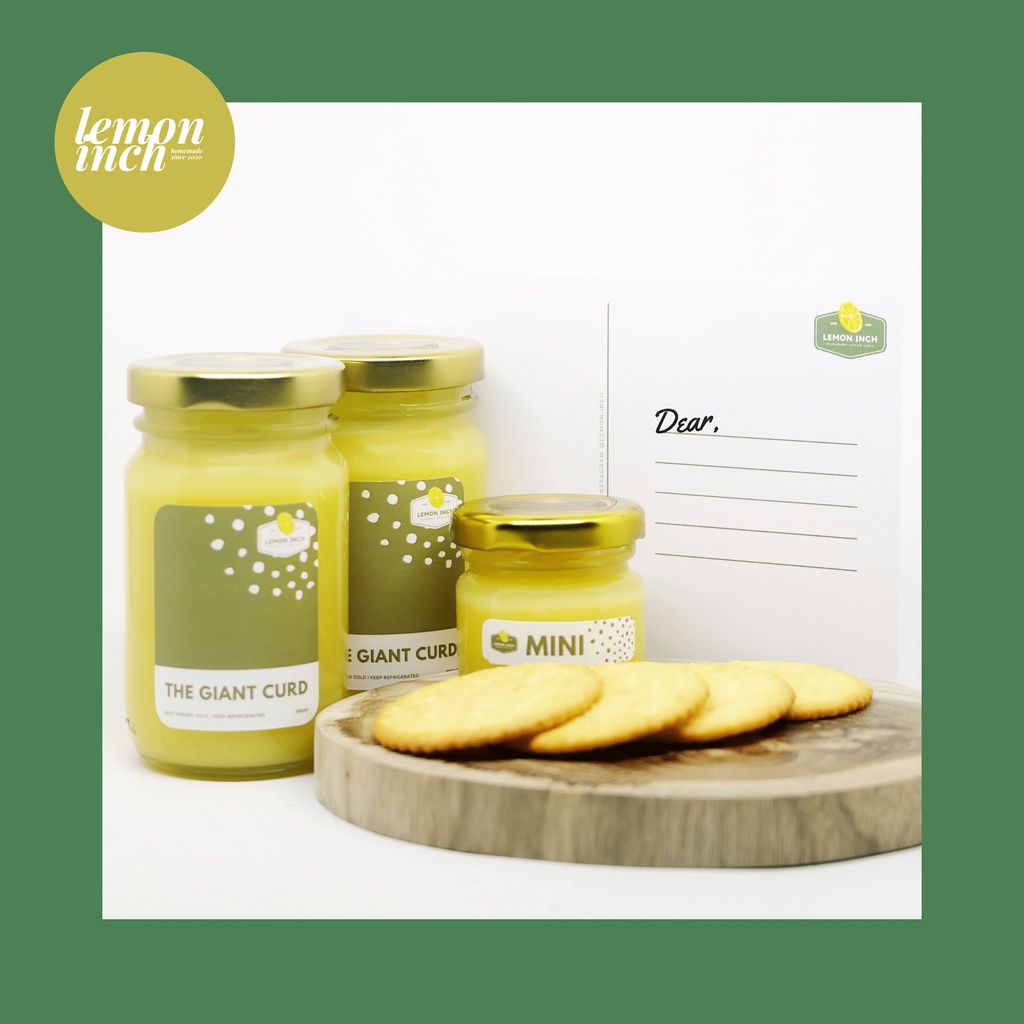 

Lemon Curd (Selai Lemon) 100% Fresh Lemon