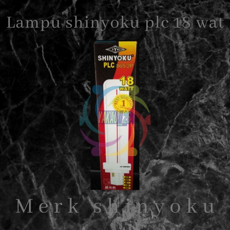 LAMPU PLC SHINYOKU TUSUK 18WATT