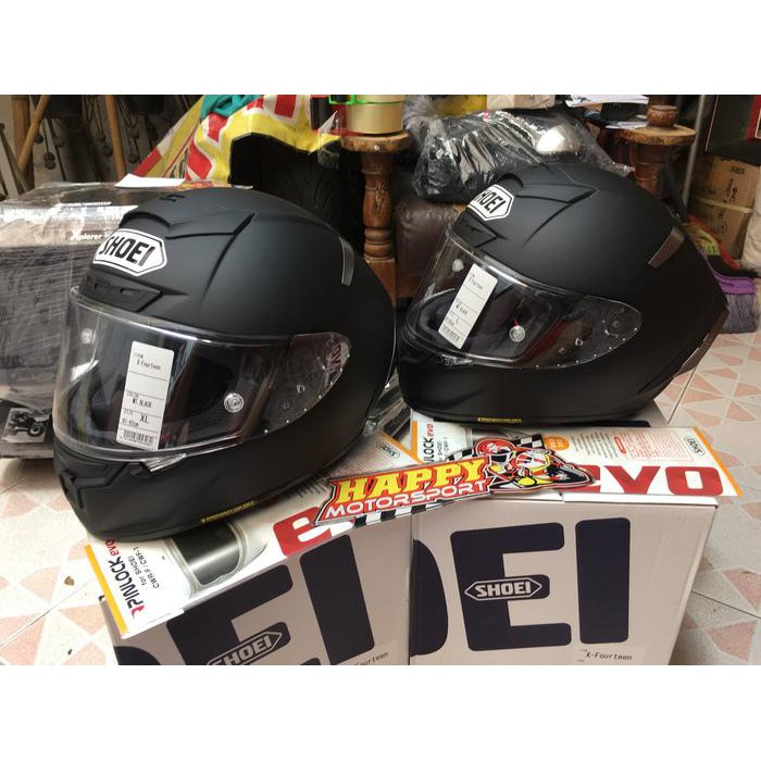 HELM FULL FACE SHOEI X14 BLACK MATT ORIGINAL JAPAN DOT SIZE M L XL