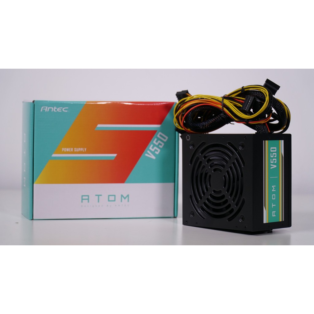 PSU Antec ATOM 550W - V550 (Efficiency 80%)