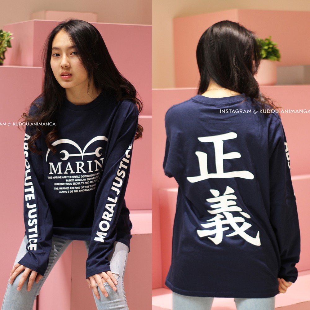 Longsleeve Marine Moral Justice Navy Onepiece