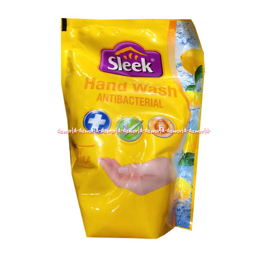 Sleek Hand Wash Antibacterial Refill Sabun Cuci Tangan 400ml