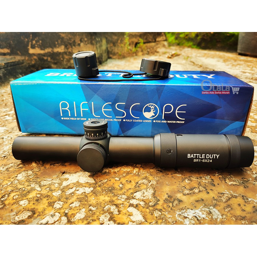 BATTLEDUTY BR RIFLESCOPE BR 1-6x24