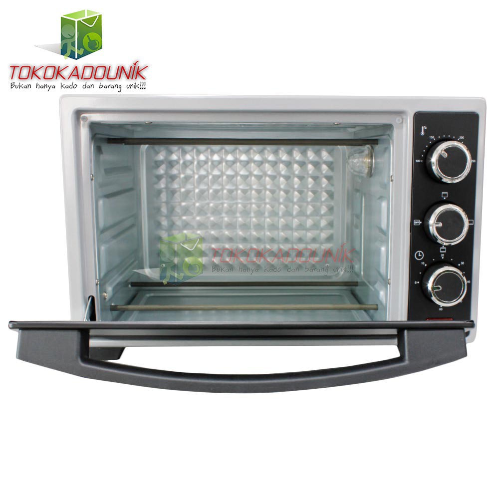 Oven Listrik Serbaguna 20 L M20A - Ada Timer Dan Pengaturan Suhu