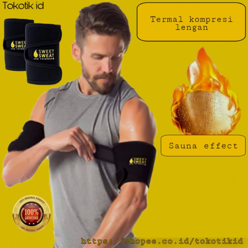 Arm trimmer pengecil pengencang lengan original sweet sweat