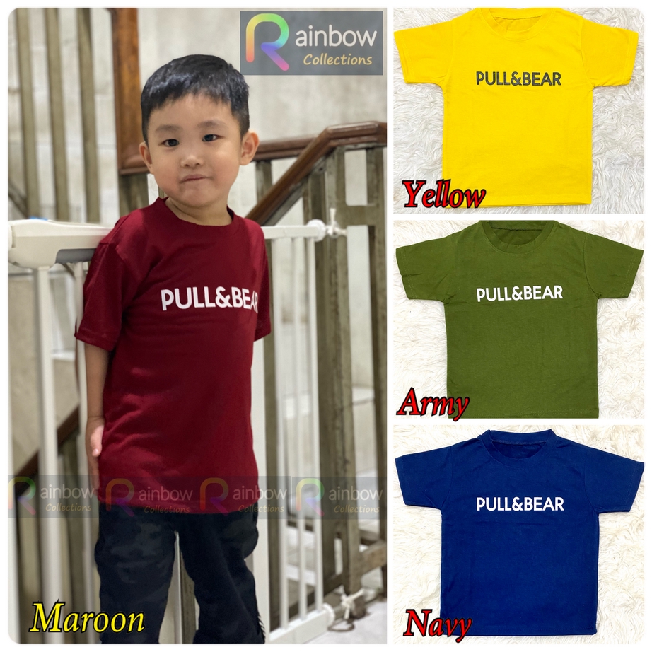 Kaos Anak (2-8 Tahun) Unisex Soft Spandex / T-shirt anak Sablon Branded Part 3