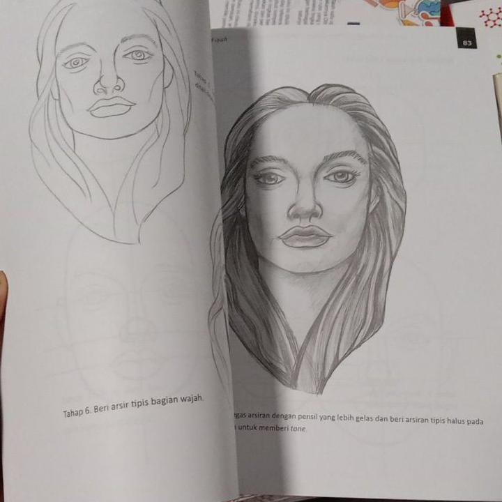 

オ 100% ORIGINAL BUKU PANDUAN MENGGAMBAR /STEP BY STEP JAGO GAMBAR DENGAN PENSIL Trend