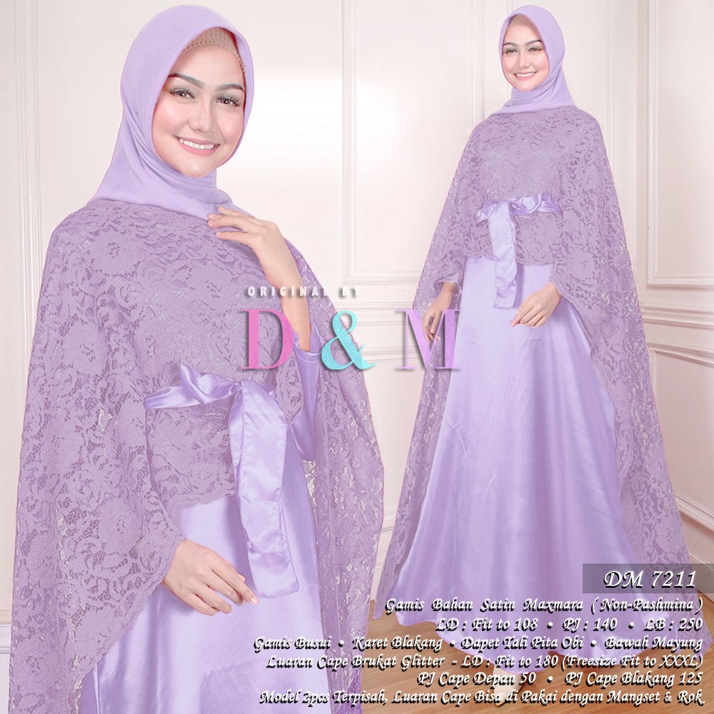 29 Model Gamis Bahan Satin Polos Model Baju Gamis