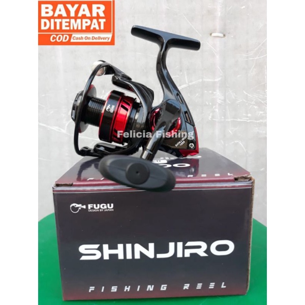 Fishing Reel Ril Rill Rel Rell Katrol Pancing Fugu Shinjiro 1000 2000 3000 Kerekan Pancing Murah Cod