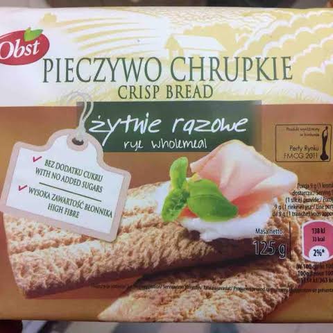 

Obst Crispbread Rye Gandum 125 g