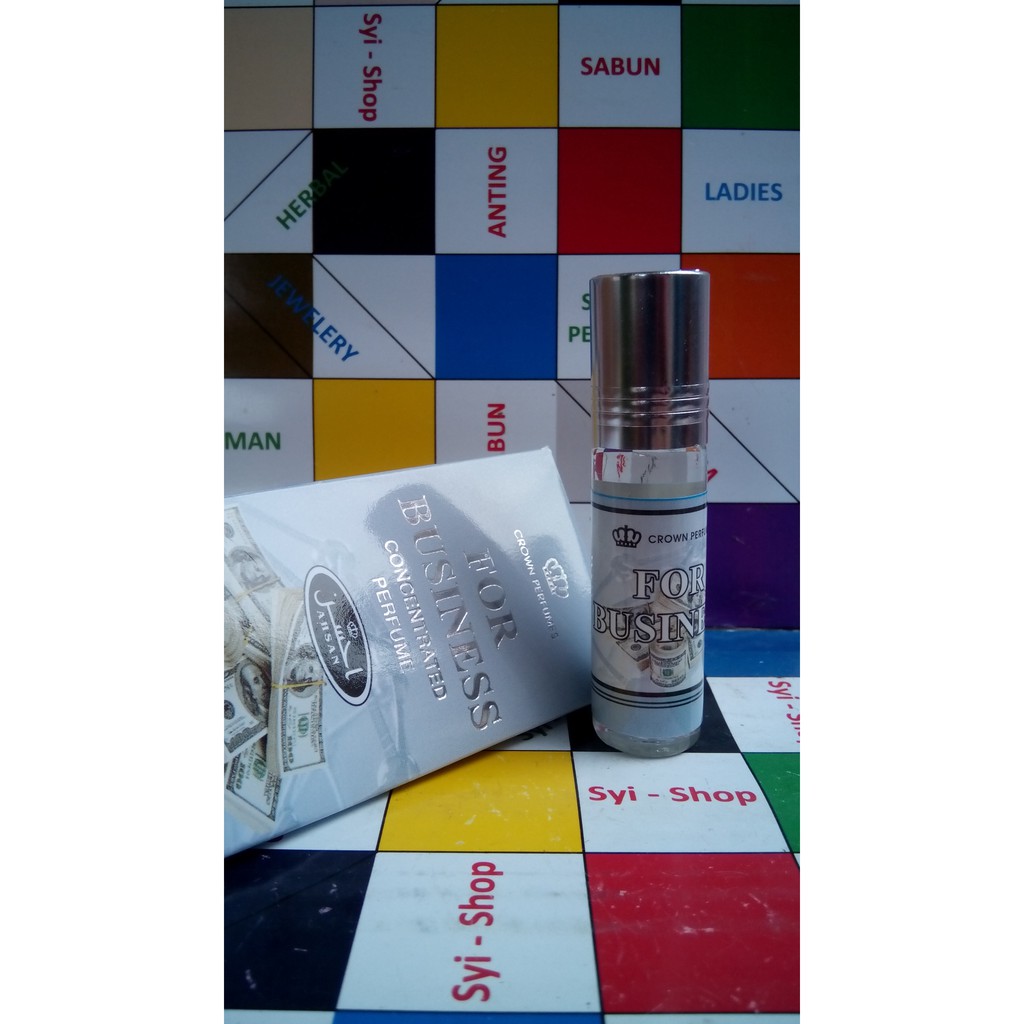 Parfum FOR BUSINES Roll On Non Alkohol 6 ml