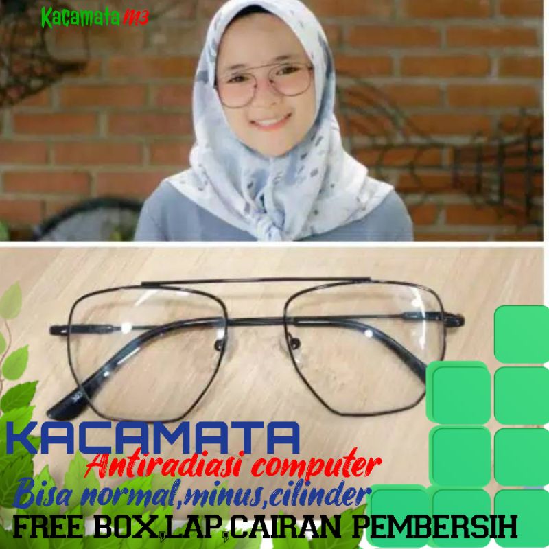 kacamata lensa photocromic antiradiasi blueray bisa normal minus plus cilinder tergantung permintaan sampai minus 5 cyl 2 harga masih sama tulis saja pesanan kaka di catatan saat order free box lap cairan pembersih