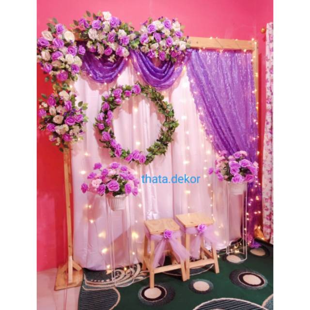 Dekorasi Lamaran/ Aqiqah/ sunatan/ tasyakuran/wedding