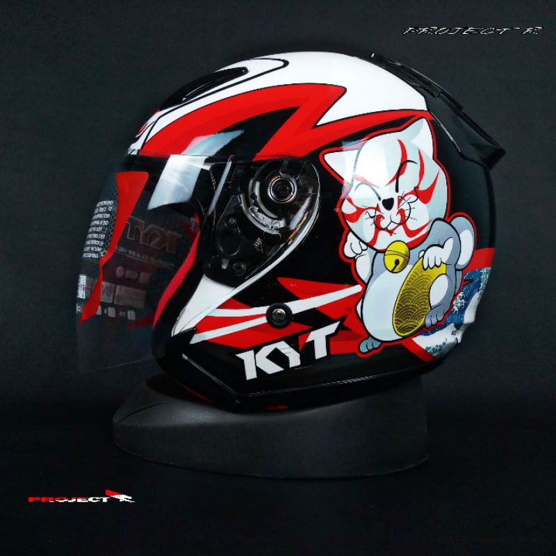 KYT DJ MARU KABUKI CAT GLOSSY