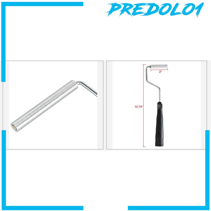 (Predolo1) 4pcs Roller Laminating Bahan Fiberglass Untuk Cetakan Resin