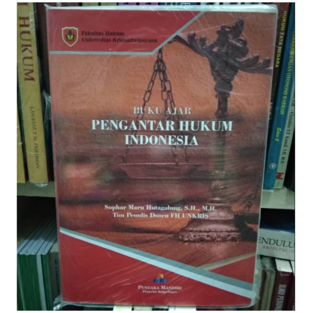 

Buku Ajar Pengantar Hukum Indonesia - Sophar Maru Hutagalung