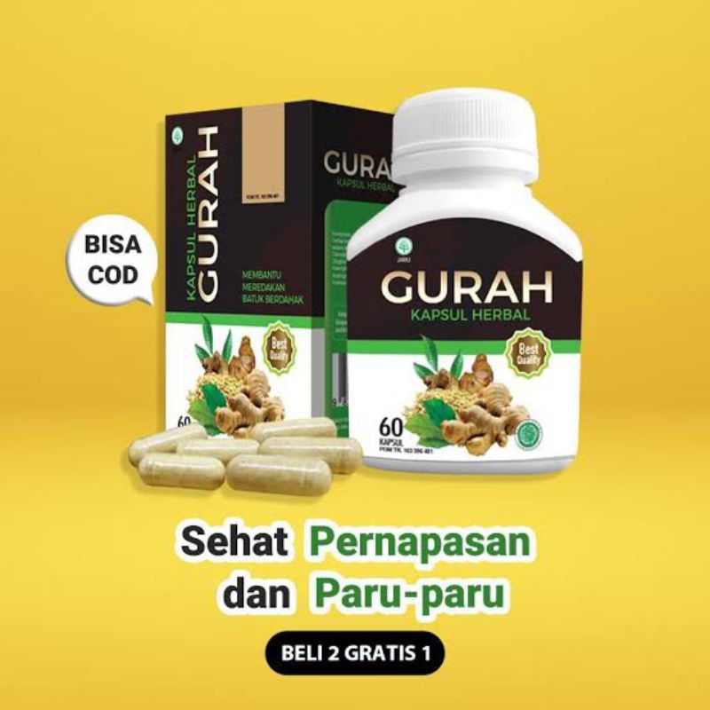

ORIGINAL KAPSUL HERBAL GURAH MEMBANTU MASALAH SESAK NAFAS, SINUSITIS,ASMA DAN BATUK BERDAHAK