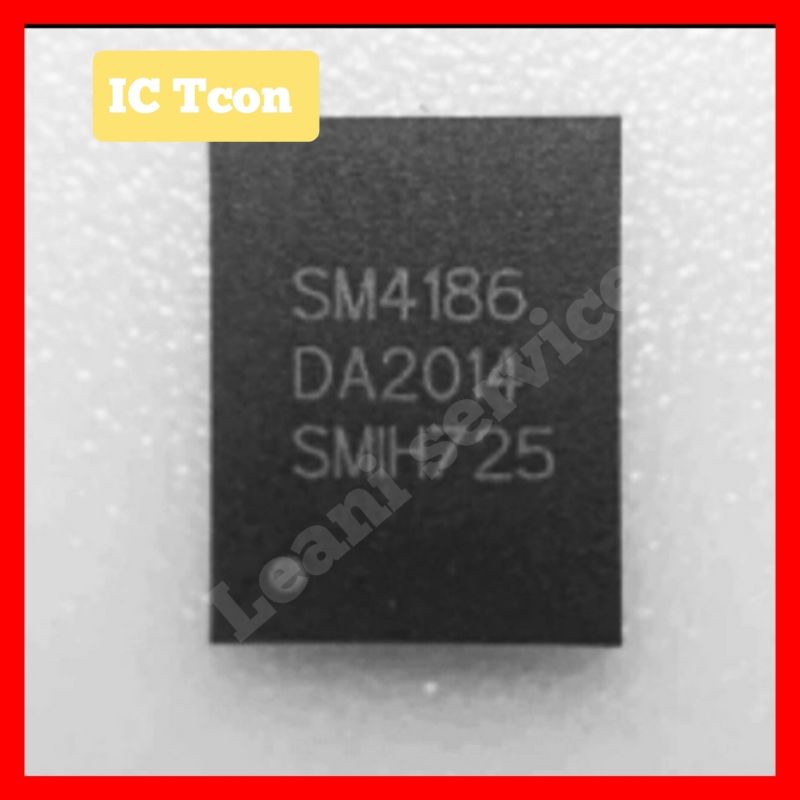 SM4186 IC TCON TV LED POLYTRON SAMSUNG