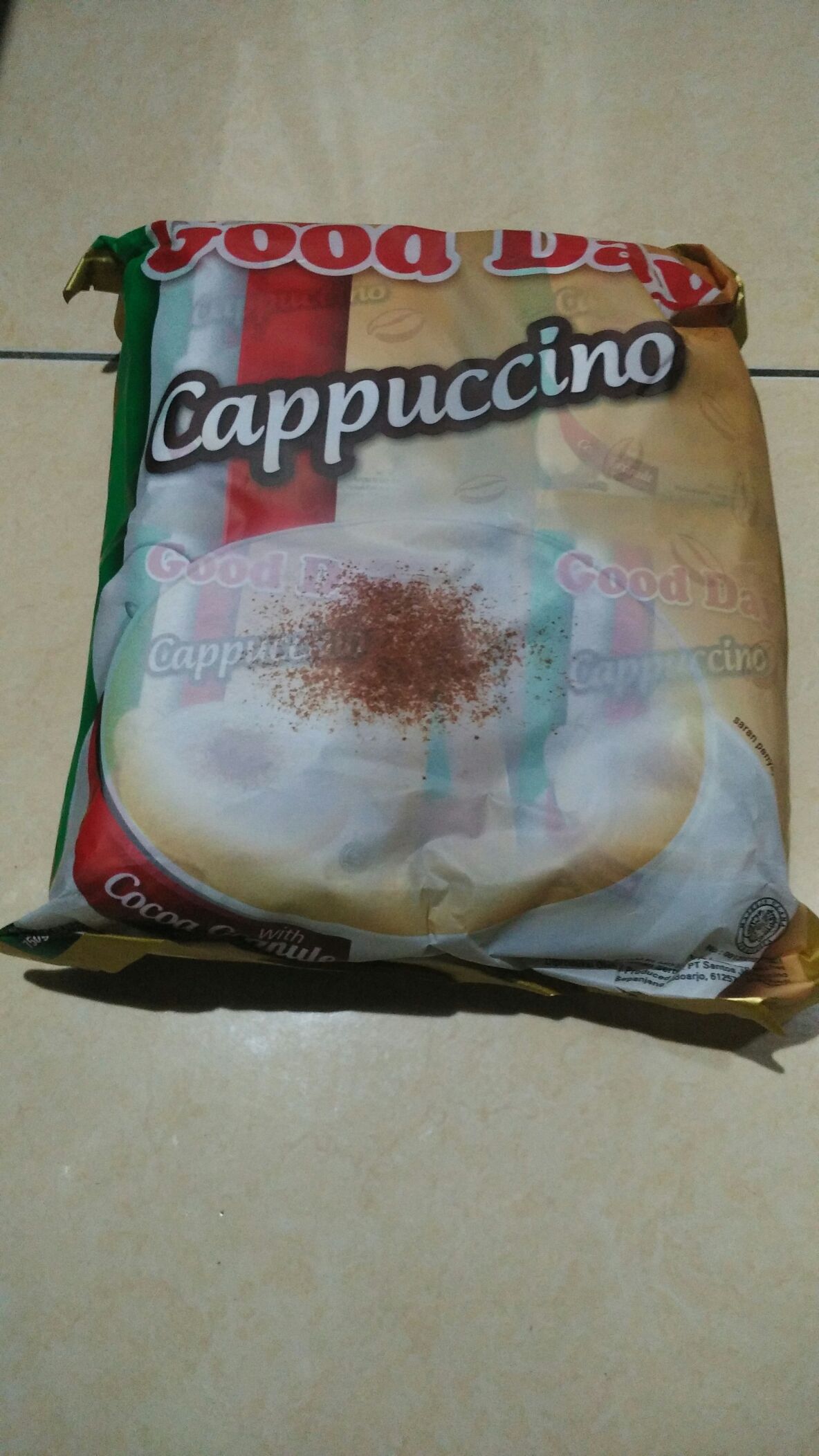 Good Day Kopi Cappuccino Bag [30 Sachet / 25 Gram
