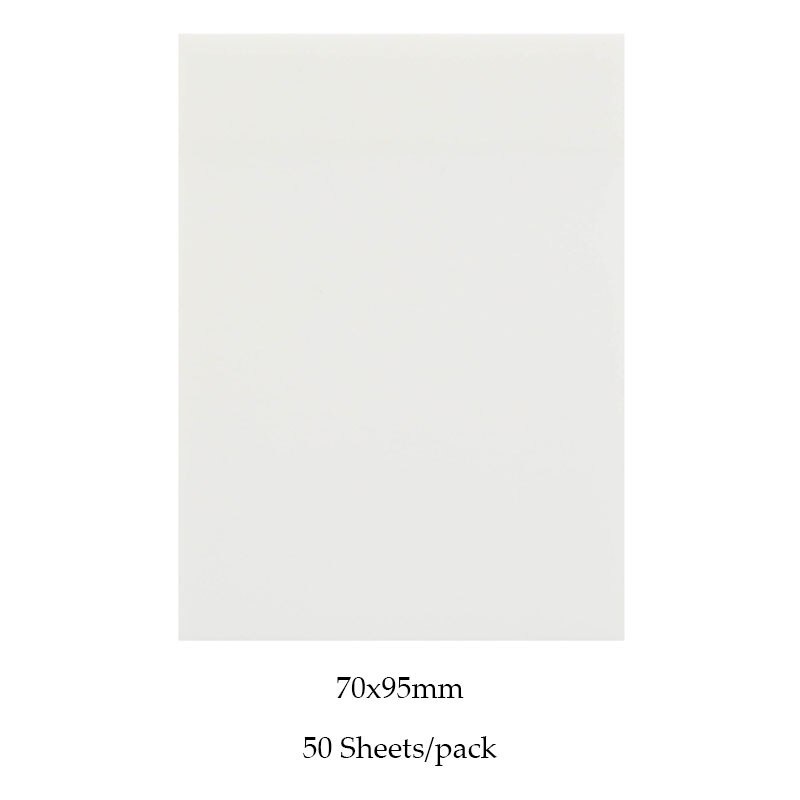 Mohamm 50 Lembar Sticky Note Transparan-70x95